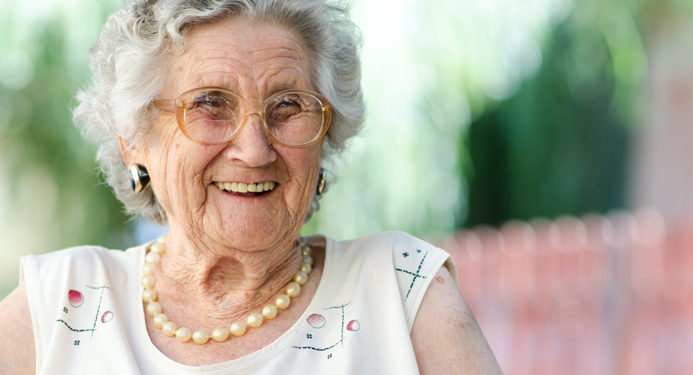 Portrait of a old woman